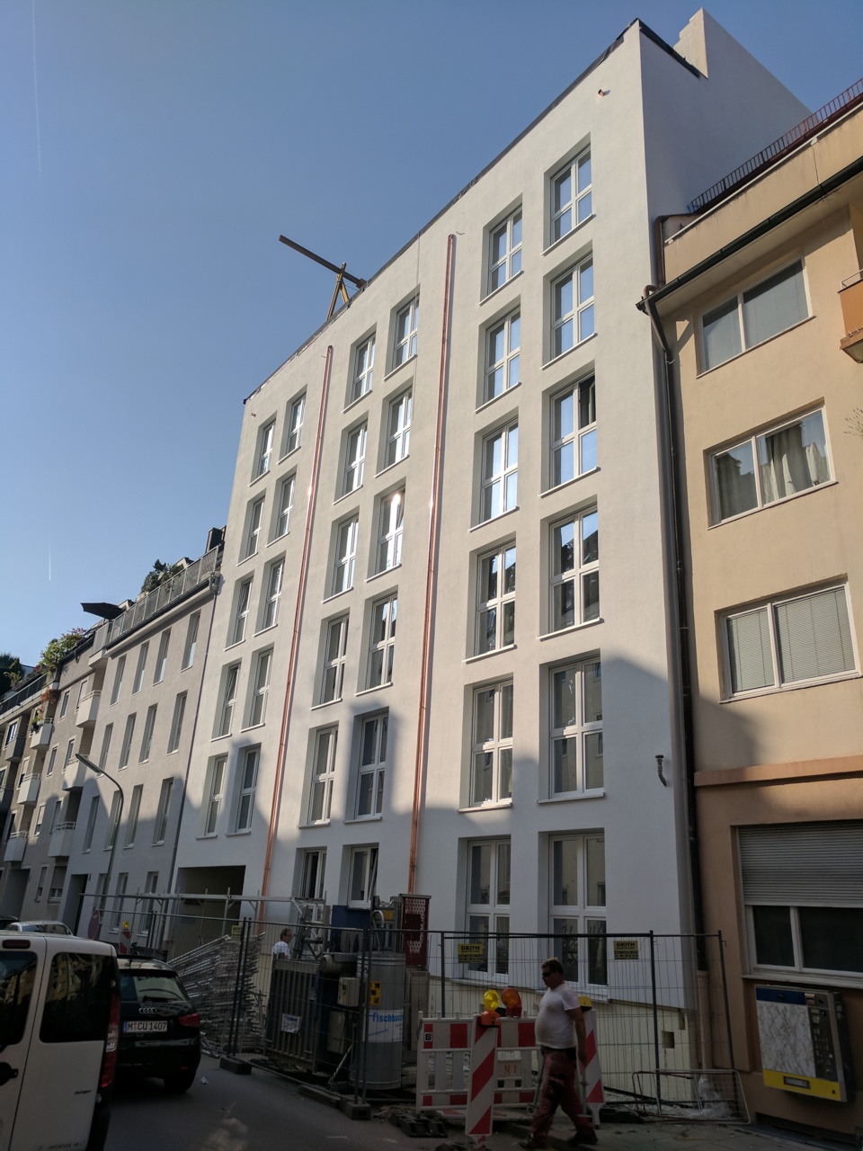 Neue Fassade Emanuelstrasse 18